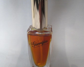 Vintage Giorgio Beverly Hills Perfume 1/3oz Bottle