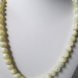 1950s Layering Mother Of Pearl Necklace