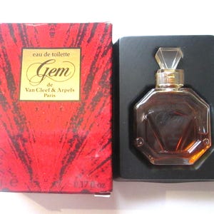 Gem De Van Cleef & Arpels Paris Miniature Perfume In Box