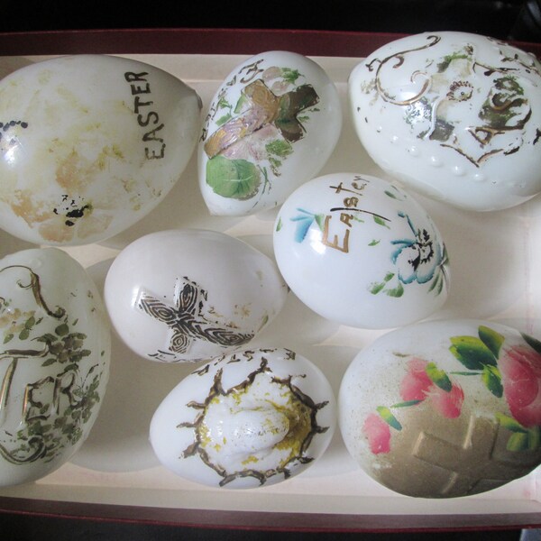 Glass Easter Eggs Etsy