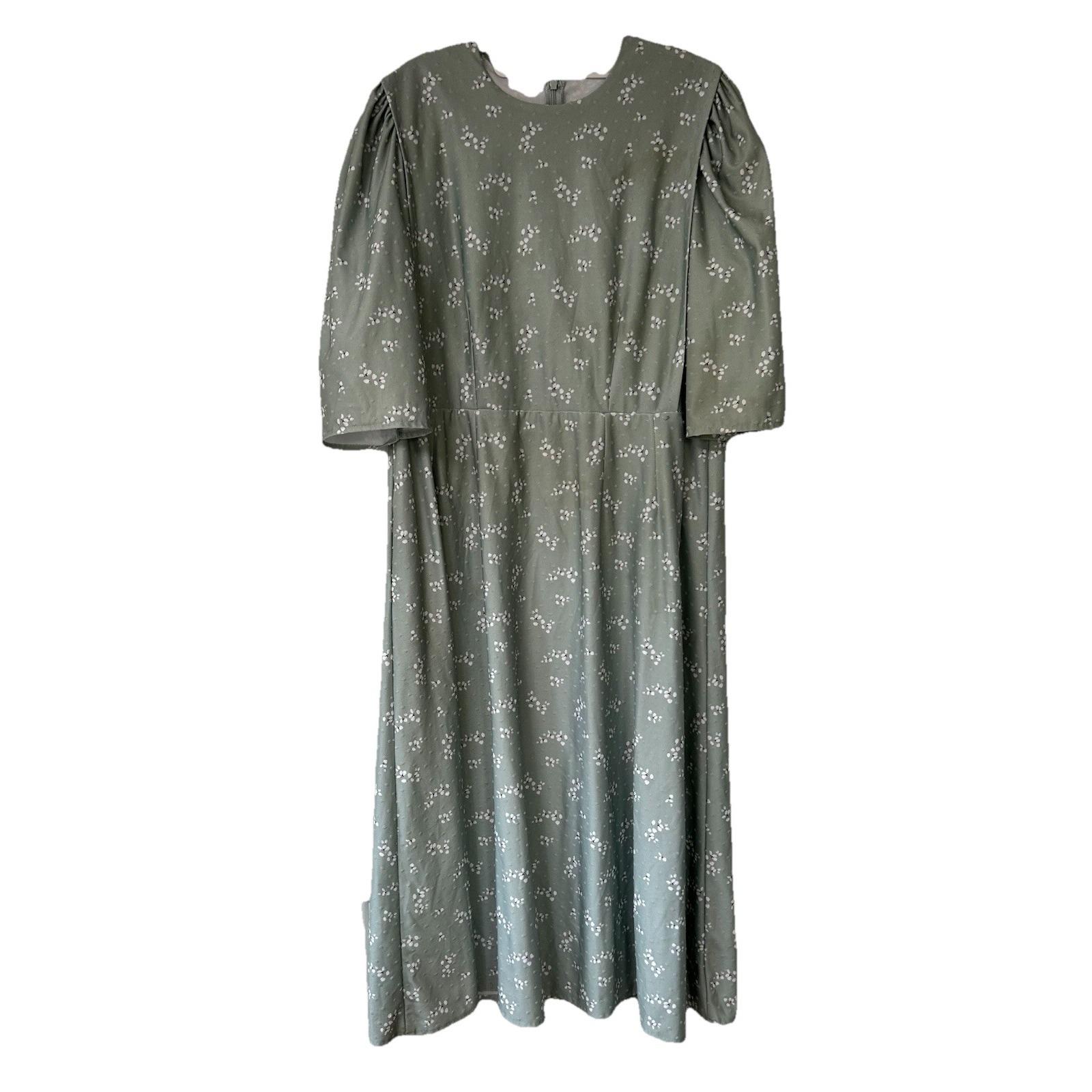 amish green dress Long Amish Dresses Modest Amish Dress