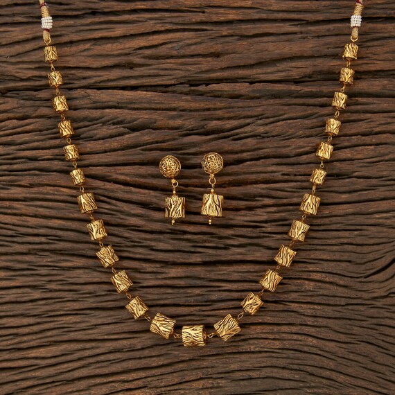 Vintage Alhambra long necklace, 20 motifs 18K yellow gold - Van Cleef &  Arpels