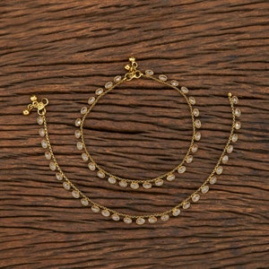 Baby girl hotsell gold anklets designs