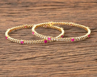 RubyBangles/ Bransoletki z cyrkonii/ Bransoletki indyjskie/ Bransoletka złota/ Delikatne bransoletki/ Bransoletki ślubne/ Biżuteria pakistańska/ Biżuteria ze złota jednogramowego