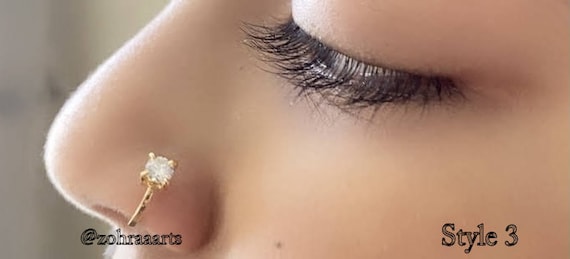 Indian fake nose ring deals