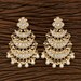 Kundan earrings/ Kundan Chandbalis/ Indian Earrings/ pearl earrings /Pakistani Earrings / bollywood Earrings/ Indian jewelry/ Statement 