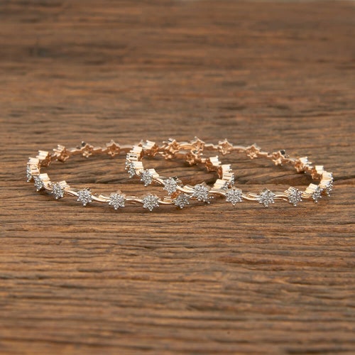 CZ Bangles/gold Bangles /indian Bangles /diamond Etsy