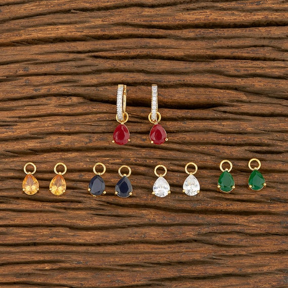 Get All The Beautiful Big Stud Earring Designs Here! • South India Jewels |  Big stud earrings, Stud earrings, Emerald earrings studs