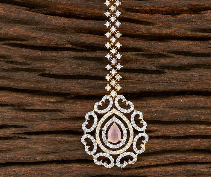 Diamond CZ Tikka maang Tikka ruby Tikka diamond Tikka blue Tikka bollywood Tikka nethi Chutti bridal Tikka indian Forhead Jewelry mint pink Etsy UK