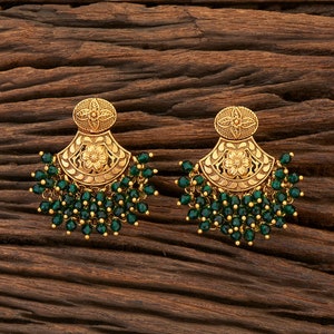 Gold Studs/Indian Studs/ Indian jewelry/Pearl earrings/South Indian earrings/Guttapusalu Earrings/Temple Earring /temple jewelry