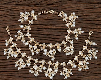 Kundan-bruidsenkelbanden: Indiase vergulde Payal-sieraden