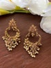 Kundan Earrings/Polki Earrings/Indian earrings/chandbali earrings/south indian jewelry/Temple earrings/Bridesmaid earrings/ Delicate earring 