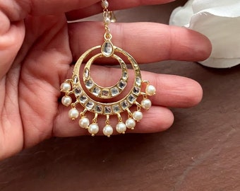 Tikka/Polki Tikka /Kundan Maangtikka /Indian Gold mang tikka/Delicate Maang Tikka /Pakistan Tikka/Matha Patti/ Nethi Chutti/wedding jewelry