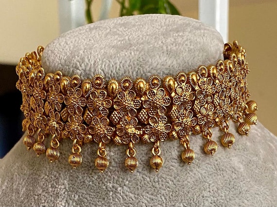 Gold Necklace/ South Indian Jewelry 