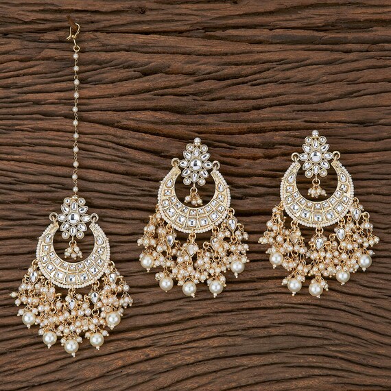 Kundan tikka best sale set
