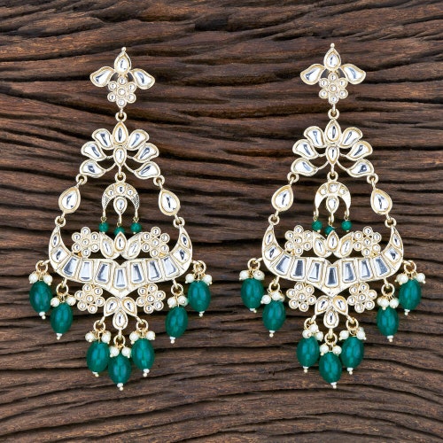 Kundan Jewelry indian Jewelry kundan Earrings pakistani | Etsy