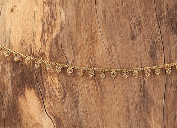 Polki Belly Chain antique Gold Belly Chain Belt Indian Jewelry Indian Waist Belt waist Chain jewelry Belt temple Jewelry kundan Belt Etsy UK
