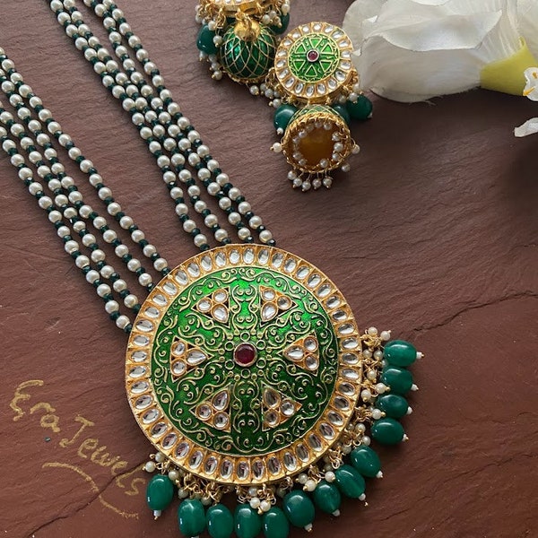 Indian Jewelry Set - Etsy
