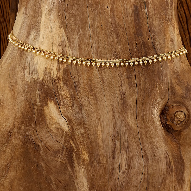 Belly Chain/ Waist Belt /pearl Waist Chain/indian Belly Etsy
