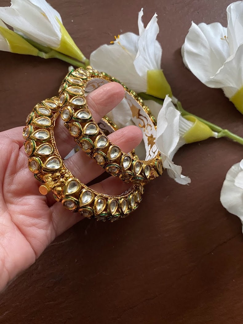 Kundan Bangles Etsy Australia