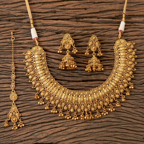 Antique Gold Choker/ Indian Choker 