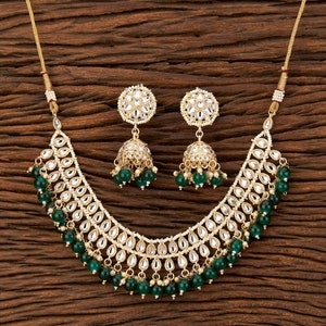 Kundan Choker Necklace/Bridal choker/Pearl necklace/ Indian Choker/Kundan Necklace /Gold Necklace/  Indian necklace /Bridal jewelry