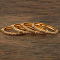 Antique Gold Bangles/ Indian Bangles/ Bangles set of 4/Bridal bangles/Antique gold kada/Temple jewelry /South Indian Jewelry/wedding jewelry