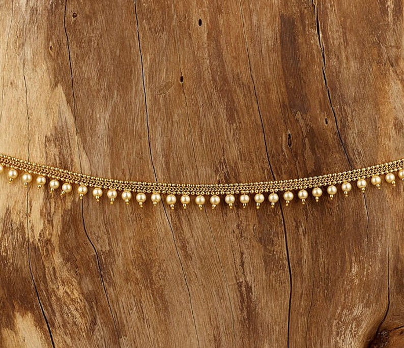 Belly Chain/ Waist Belt /pearl Waist Chain/indian Belly Etsy