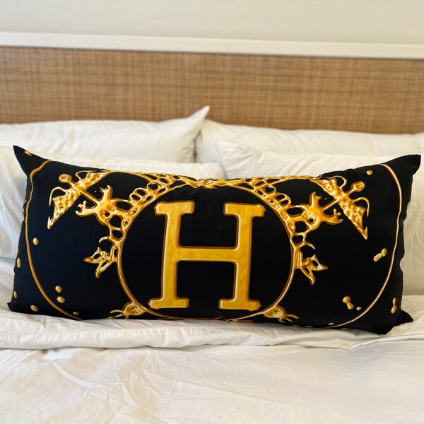 Hermes Pillow Etsy
