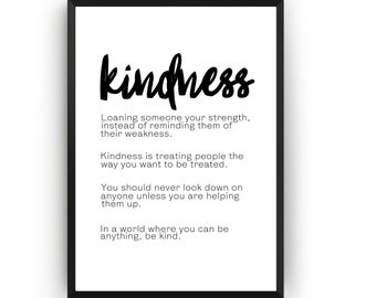 human kindness quote etsy
