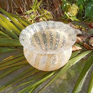 Jefferson Glass Co. Vase - Coraline Spatter Art Glass Vase - Over 100 Years Old - As Found at the Market