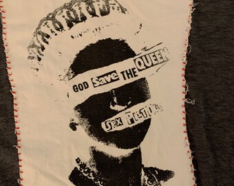 Designer Sex Pistols Shirt Size Large