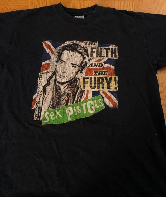 Vintage Sex Pistols T-shirt Size M - Etsy Vintage Sex Pistols T-shirt Size M - Etsy