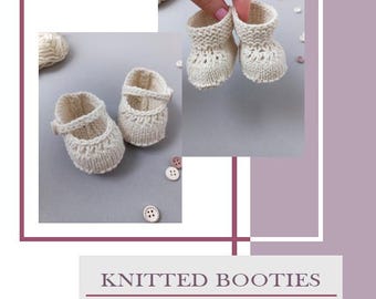 PDF Anleitung: Gestrickte Puppenschuhe für eine Waldorf Puppe von 33-40 cm - Waldorf Puppen Schuhe - sofort Download