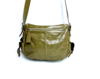 La Pagayo Crossbody Taupe Bag European Etsy