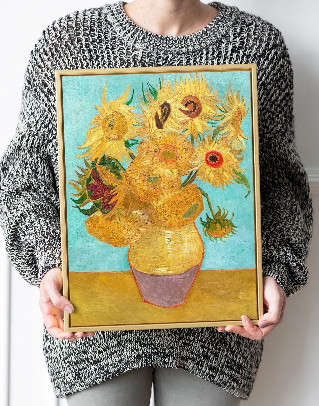 Vincent Van Gogh Vase With Twelve Sunflowers Vincent Van Gogh ...