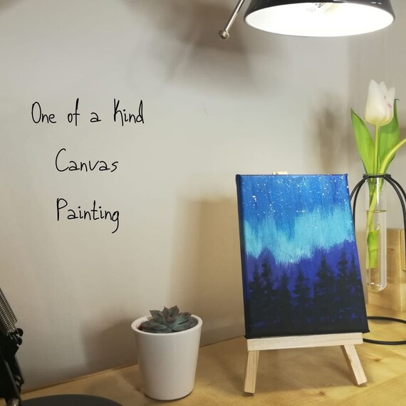 MINI CANVAS STAND MAKING AT HOME