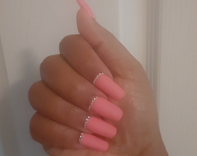 Soft matte pink