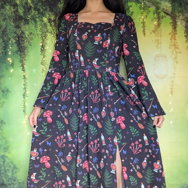 Amorella, The Love Witch Dress, Witchcore, Cute, Witchy, Renfaire