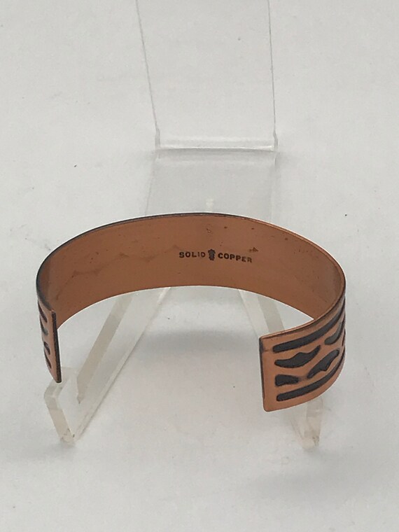 CUFF BRACELET, Solid Copper - image 2
