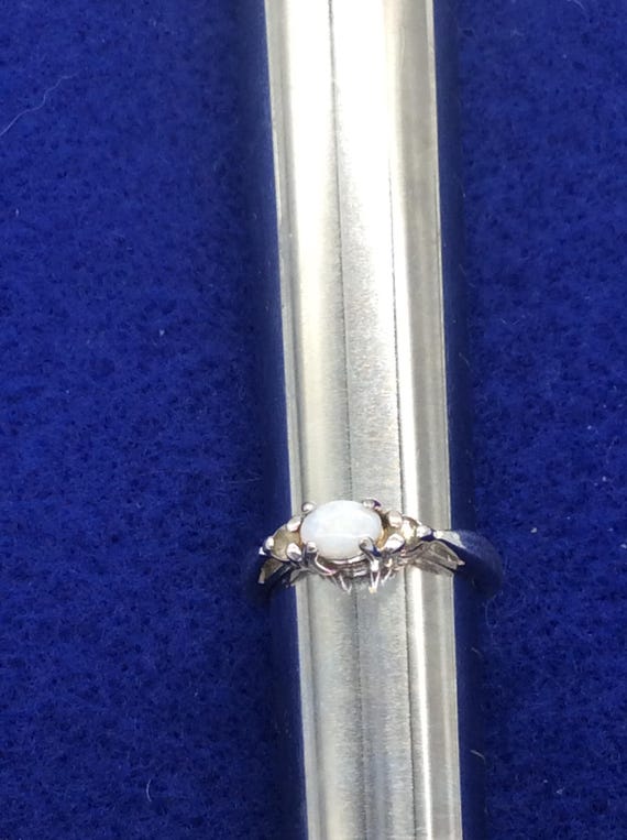 FIRE OPAL RING, Sterling silver - image 6