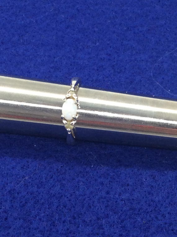 FIRE OPAL RING, Sterling silver - image 8