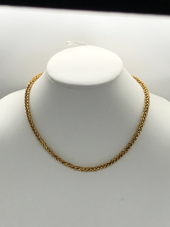 Gold Plated Sterling Silver chain - image 4
