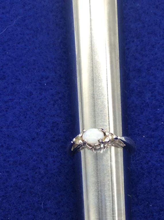 FIRE OPAL RING, Sterling silver - image 5