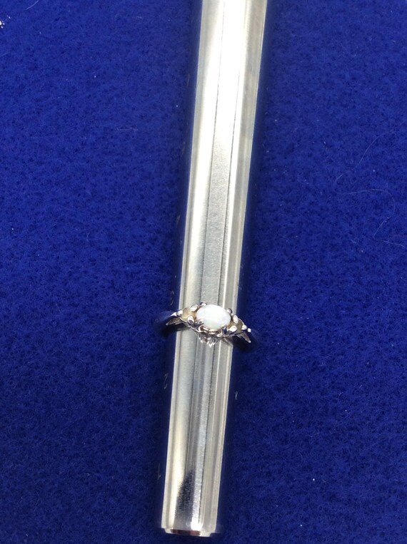 FIRE OPAL RING, Sterling silver - image 1