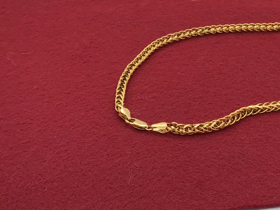 Gold Plated Sterling Silver chain - image 3