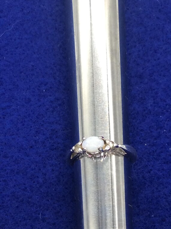 FIRE OPAL RING, Sterling silver - image 9