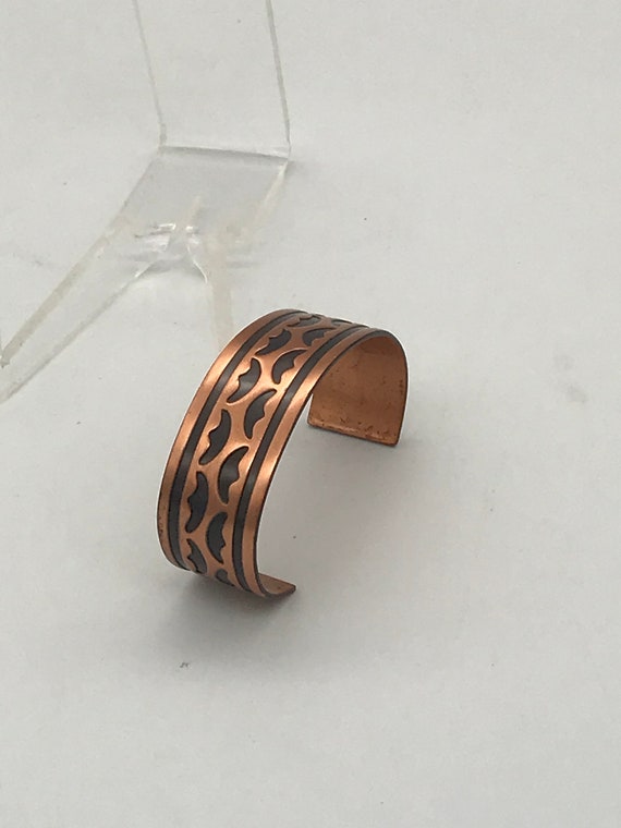 CUFF BRACELET, Solid Copper - image 4