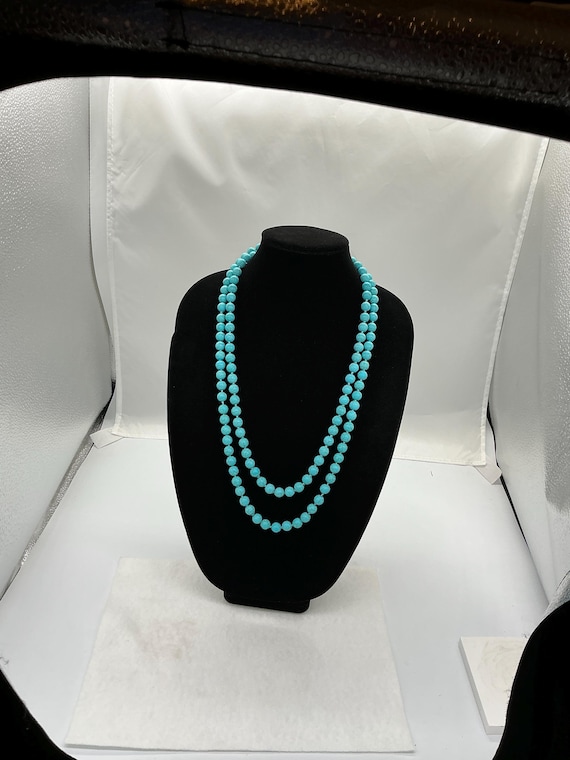 TURQUOISE DOUBLE STRAND, necklace