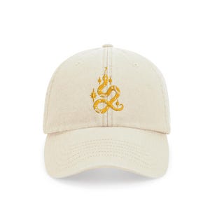 Schöne himmlische Schlange bestickt Vintage Style Cap - 100% gebürstete Baumwolle - mehrere Farben - kostenlose Lieferung Hut Sommer Style
